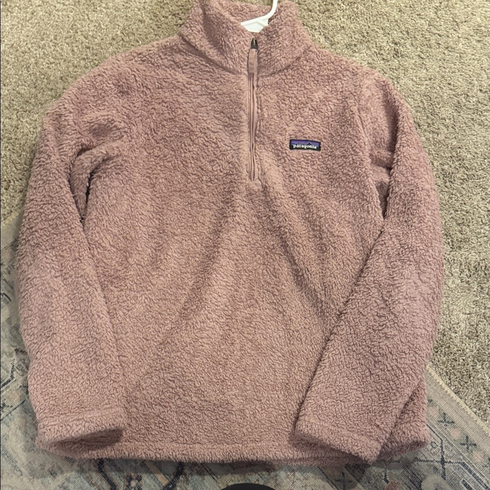 Patagonia Dusty Rose Fleece Pullover